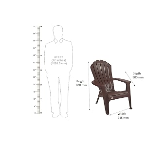 supreme relax set of 4 chairs globus brown