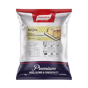 supreme - vanilla cake concentrate eggless  premium baking solutions  instant cake premix powder  1kg