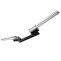 Bike 12-BC A1 Quality Handle Bar Thick Pipe Handlebar Black And Chrome for Royal Enfield Classic 350