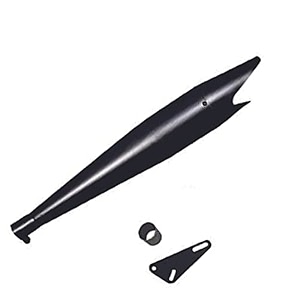 bike bullet slm37 silencer bullet exhaust glasswool shark filter black bike exhaust with zed clamp amp bush for royal enfield bullet classic 350