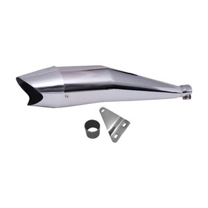 supremechoice shark glasswool exhaust silencer royal enfield classic 350 full exhaust system