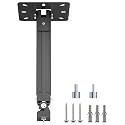 suptek Extended Mini Projector Ceiling Mount Adjustable Wall Mount with Thread Adapters for Projector DVR Camera, Max 21inch (PR05MINIB)