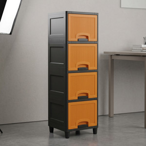 Suptikes Multipurpose Space Saving Plastic Cabinet Rack