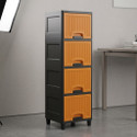 Suptikes Multipurpose Space Saving Plastic Cabinet Rack