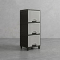 Suptikes Multipurpose Space Saving Plastic Cabinet Rack
