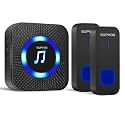 Supvox Wireless Door Bell 2 Receivers 1 Transmitter 55 Ringtones