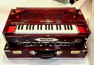 sur o bani a1 quality 3 line 9 scale changer harmonium best quality special a1 3 line 9 scale teak wood changer harmonium 374 octave hand pumped harmonium