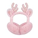 Surblue Winter Animal Ear Muffs for Kids Adult Warm Faux Fur Ear Cover