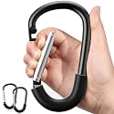 SURDOCA Stroller Hooks, 2Pcs Large Stroller Hooks for Bags, Universal Stroller Clips and Hooks, Mommy Hook for Stroller Heavy Duty, Stroller Accessories for Mom