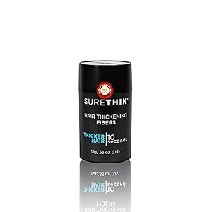 surethik hair thickening fibers 15g grey