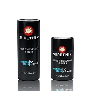 surethik hair thickening fibers 30g  15g black