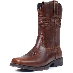 SUREWAY Mens 10 inch Western Cowboy Work