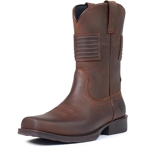 SUREWAY Mens 10 inch Western Cowboy Work