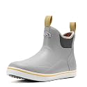SUREWAY Men's Deck Boots Non-Slip Fishing &amp; Ankle Boating Boot