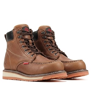 SUREWAY Mens Heavy Duty Wedge Moc Toe