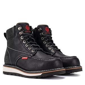 SUREWAY Mens Heavy Duty Wedge Moc Toe