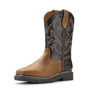 SUREWAY Western Boots - Mens Square Toe