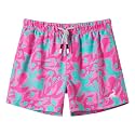 SURF CUZ Surfcuz Little Boys Swim Trunks UPF 50+ Toddler Beach Shorts Swimsuit Kids Quick Dry Swimwear