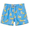 SURF CUZ Surfcuz Little Boys Swim Trunks UPF 50+ Toddler Beach Shorts Swimsuit Kids Quick Dry Swimwear