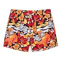 SURF CUZ Surfcuz Little Boys Swim Trunks UPF 50+ Toddler Beach Shorts Swimsuit Kids Quick Dry Swimwear