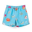 SURF CUZ Surfcuz Little Boys Swim Trunks UPF 50+ Toddler Beach Shorts Swimsuit Kids Quick Dry Swimwear
