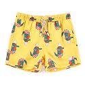SURF CUZ Surfcuz Little Boys Swim Trunks UPF 50+ Toddler Beach Shorts Swimsuit Kids Quick Dry Swimwear