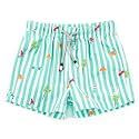 SURF CUZ Surfcuz Little Boys Swim Trunks UPF 50+ Toddler Beach Shorts Swimsuit Kids Quick Dry Swimwear