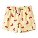 SURF CUZ Surfcuz Little Boys Swim Trunks UPF 50+ Toddler Beach Shorts Swimsuit Kids Quick Dry Swimwear