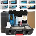 Surface Roughness Tester 20 Parameters Surface Roughness Meter Portable Surface Profilometer Profile Gauge Instruments Surftest with Range Ra Rz Real-time Clock Settings and Display