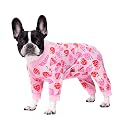 Surgery Recovery Suit for Small Dogs, Onesie for Surgery Female Dogs, Small Dogs Pajamas Long Sleeve, Abdominal Wound Bandages Surgical Suit, Dog Cat Recovery Suit for Shedding Skin Disease