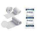 Surgiset Plaster of Paris Bandage (10cm x 2.7m) Premium Orthopedic Cast for Fracture Support & Medical Care, Fast Setting Durable Gauze Roll for DIY Crafts and Art Mold – 2 Pack
