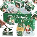 Surprise Gift Box Explosion for Money, Pop-Up Money Gift Box Explosion – Surprise Gift Boxes for Christmas, Birthdays, Anniversaries & Valentine's Day (Green A, 10 Boxes)