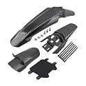 Surron Fender Set,4pcs Mud Guard Number Plate For Sur Ron Light Bee Segway X/S X260 X160 Electric Dirt Bike Imitation Carbon Fiber