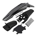 4pcs Ebike Fender Set Mud Guard Number Plate