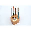 wooden paper weight Pin holder and 5 pen holder