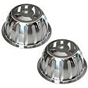 SUS304 Stainless Steel Roof Dome Drain Cover Strainer Anti-Clogging Atrium Grate 2pcs/pk (Φ: 4 inch)
