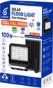 SUSAB SOLAR PANEL FLOOD LIGHT 3iN1 color Solar Light Set (Wall Mounted Pack of 1)