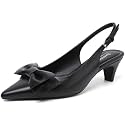 Susanny Kitten Heels for Women Closed Pointed
