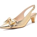 Susanny Kitten Heels for Women Closed Pointed