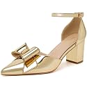 Susanny Kitten Heels for Women Closed Pointed