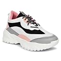 SUSON Women39s Synthetic Leather Sneakers Shoes