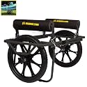 Suspenz All-Terrain Kayak Cart Dolly, Super Duty Canoe Cart with No-Flat Airless Wheels, 350 lb Capacity, Foldable Kayak Dolly, Model 22-9908