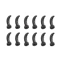 Black and Multicolor Banana Hair Clip for Women & Girls | Non-Slip Claw Clip | Glossy Finish Resin Hair Accessory | For Thick, Curly & Long Hair | Stylish Daily Use Claws (Black 12)