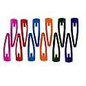 Trending Premium Glossy Multicolor Metal Tic Tac Hair Clips for Women Pack of 48 Pieces (MULTICOLOR TICTAC CLIPS 48)