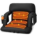Suteck Heated Stadium Seats with Back Support 1 Pack, 23" Wide Sofa Style