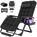 Suteck Oversized Zero Gravity Chair, 500LBS 29In XL Outdoor Recliner Chairs