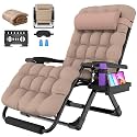 Suteck Oversized Zero Gravity Chair,500LBS 33In XXL Outdoor Recliner Chairs