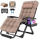 Suteck Oversized Zero Gravity Chair, 500LBS 29In XL Outdoor Recliner Chairs