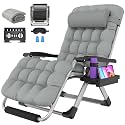 Suteck Oversized Zero Gravity Chair,500LBS 33In XXL Outdoor Recliner Chairs