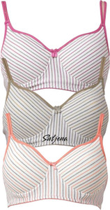 SuTJena Women Everyday Lightly Padded Bra